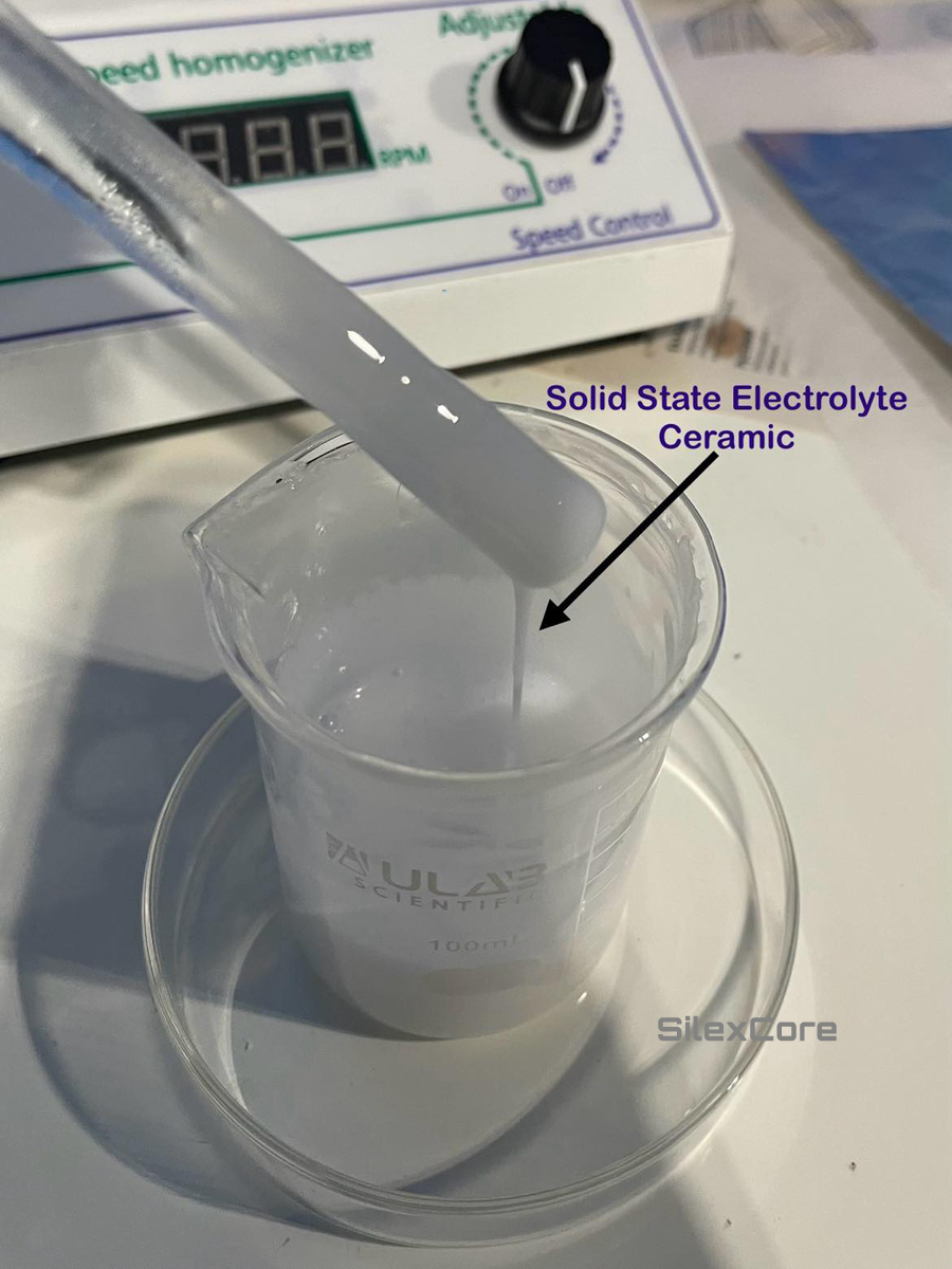 Solid State Electrolyte Ceramic